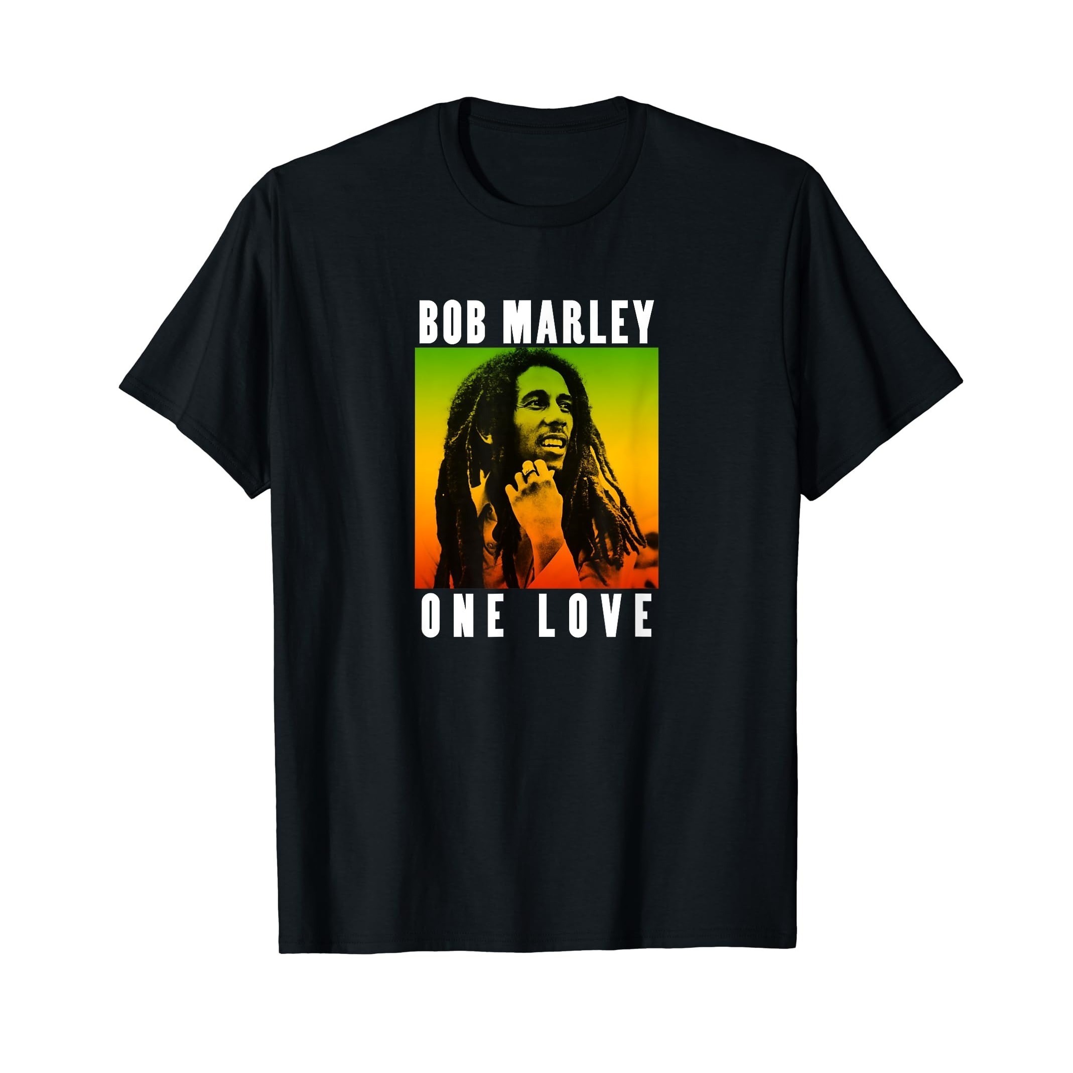 Bob Marley One Love Gradient Unisex T-Shirt Gift For Fan